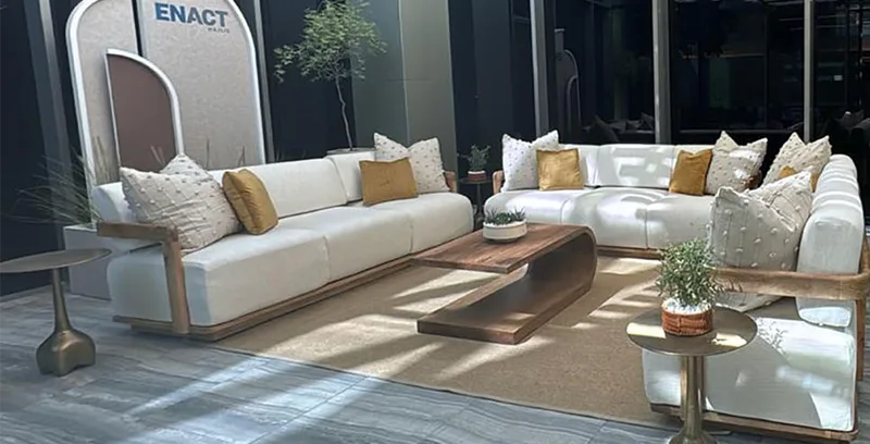 Evolution Furniture supplied coordinated hospitality furniture for corporate executive environments.