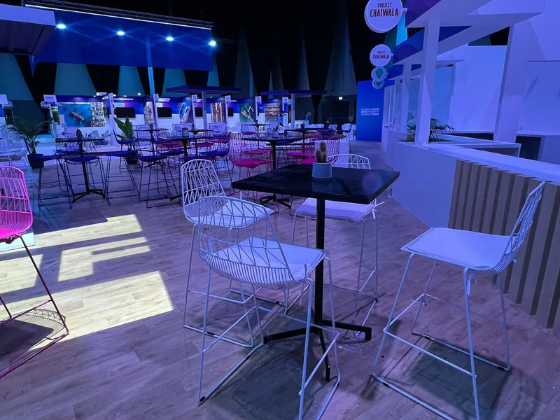 Evolution Furniture conference seating creating comfortable breakout environments in Dubai.