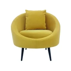 Odette Accent Chair - Yellow F-AC107-YL