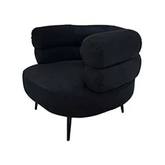 Duke Accent Chair - Black F-AC112-BL