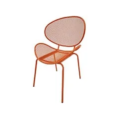 Morgan Accent Chair - Orange ​​F-AC127-OR