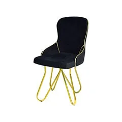 Adele Accent Chair - Black ​​F-AC149-BL