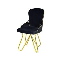 Adele Accent Chair - Black F-AC149-BL