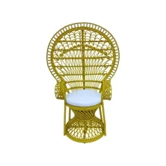 Peacock Chair - Yellow ​​ ​F-AC204-YL