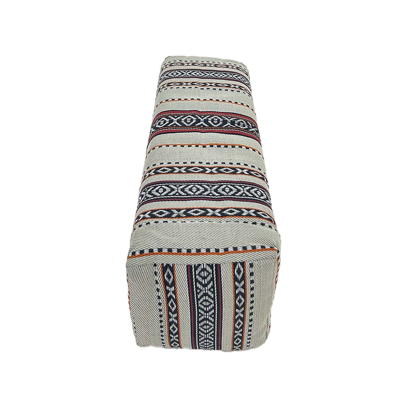 F-AS220-CR Arabic armrest in cream fabric