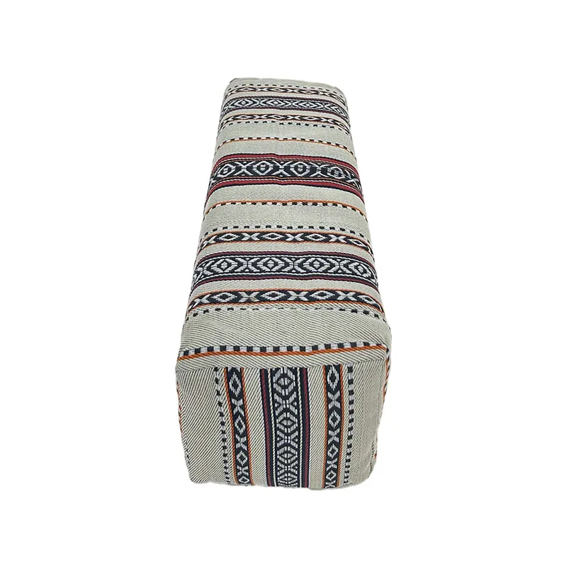 F-AS220-CR Arabic armrest in cream fabric