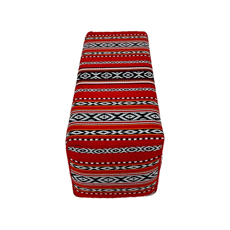 F-AS321-RE  Type 1 - Arabic armrest in red fabric