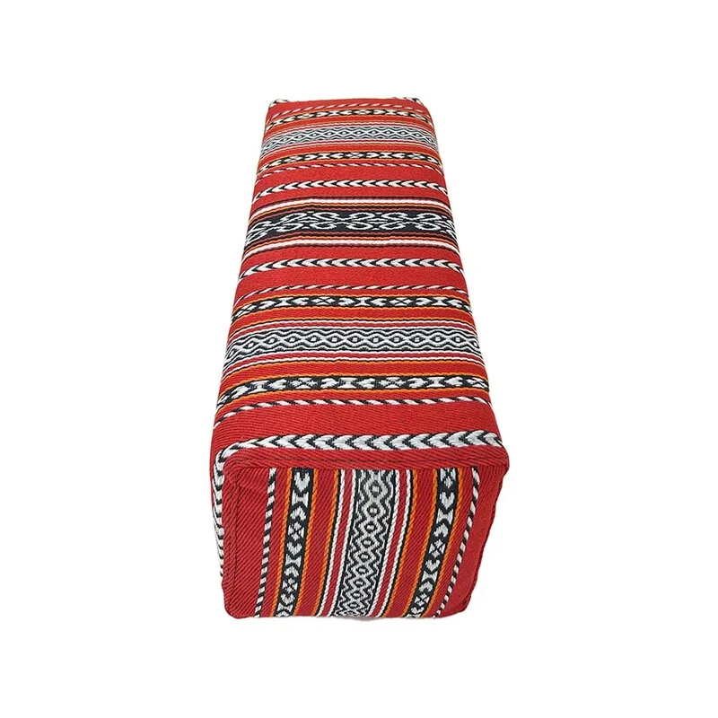 F-AS322-RE Type 2 - Arabic armrest in red fabric