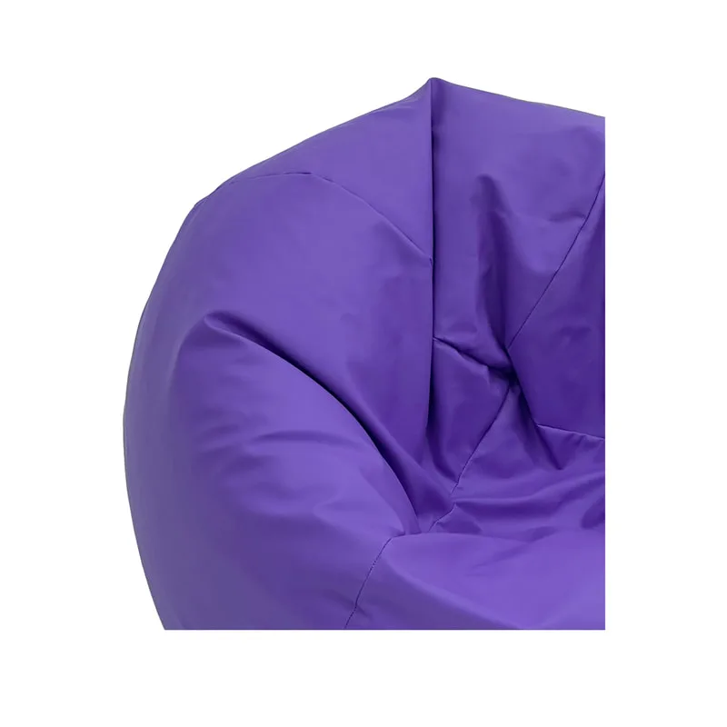 F-BB103-PR Miami bean bag in purple fabric
