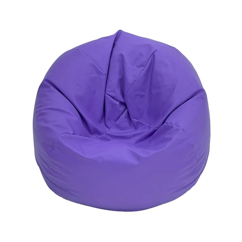 F-BB103-PR Miami bean bag in purple fabric