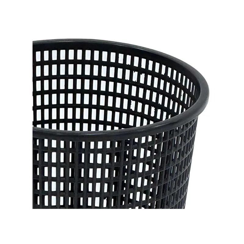 F-BI184-BL Type 4 Waste paper bin in black plastic