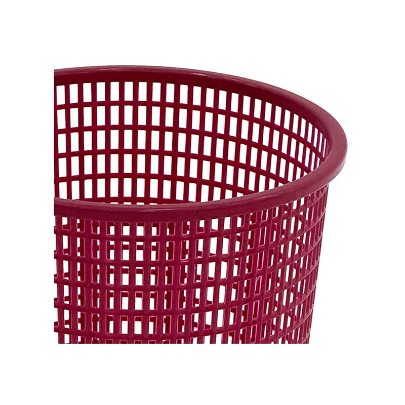 F-BI185-RE Type 5 Waste paper bin in red plastic 