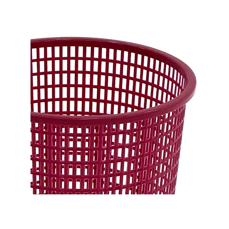 F-BI185-RE Type 5 Waste paper bin in red plastic 