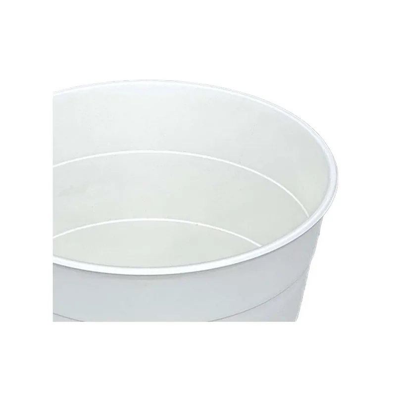 F-BI186-WH Type 6 waste paper bin in white