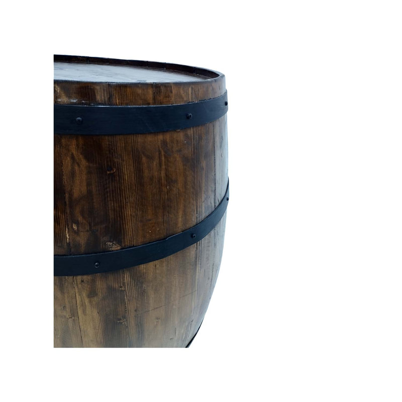 F-BL101-DW Cooper barrel in dark wooden finish