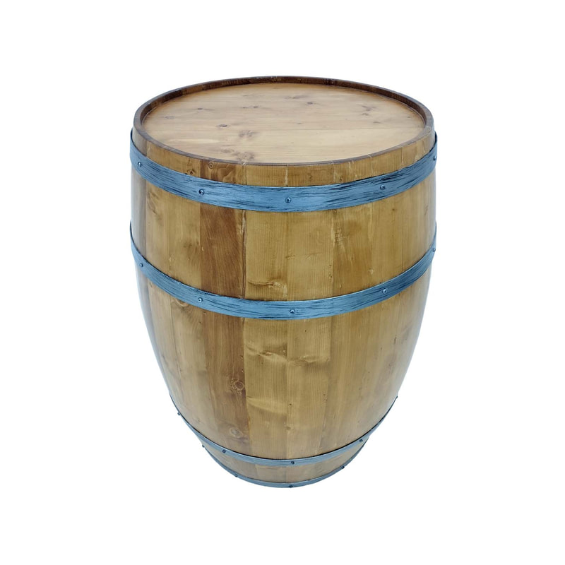 F-BL101-NW Cooper barrel in natural wooden finish