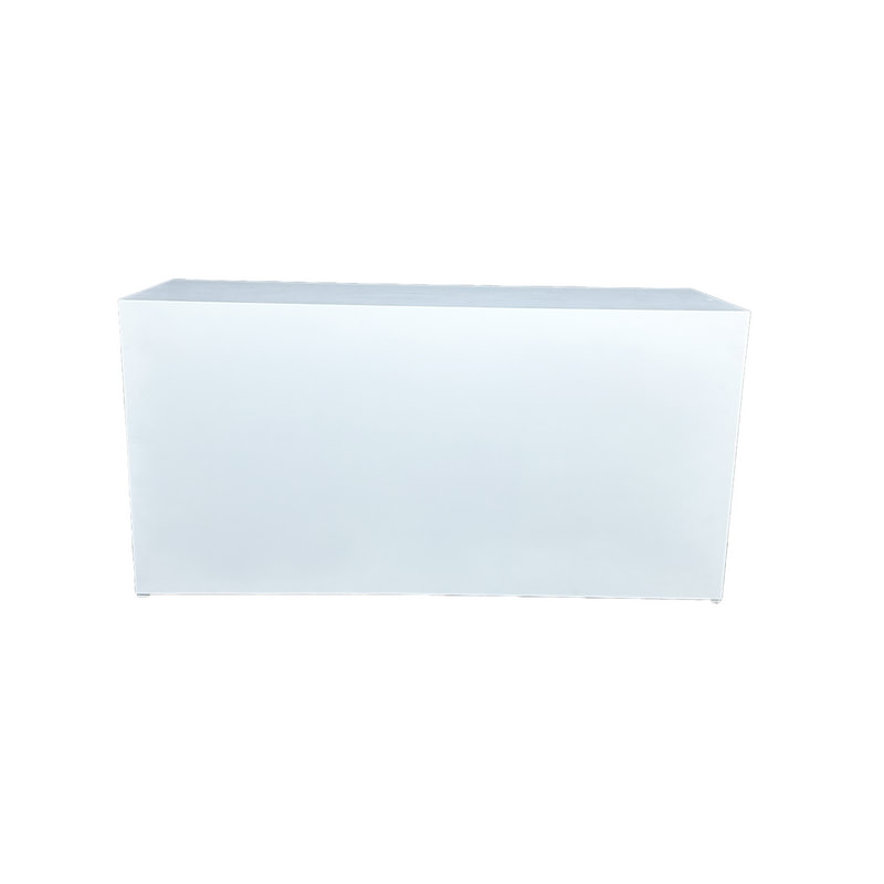 F-BQ102-WH Type 2 buffet counter in white