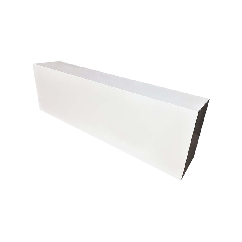 F-BQ103-WH Type 3 buffet counter in white