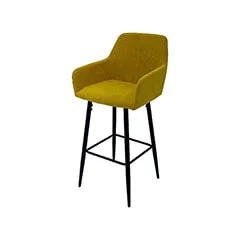 Lucas Barstool - Mustard Yellow ​F-BS103-MY
