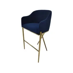 Lucia Barstool - Midnight Blue ​F-BS110-MB