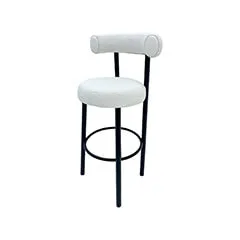 Duke Barstool - White ​F-BS112-WH