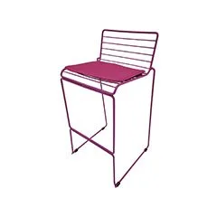 Isla Barstool - Hot Pink ​F-BS126-HP
