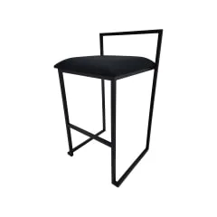 Marley Barstool - Black F-BS128-BL