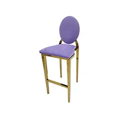 ​Gold Dior Barstool - Lilac F-BS133-LL