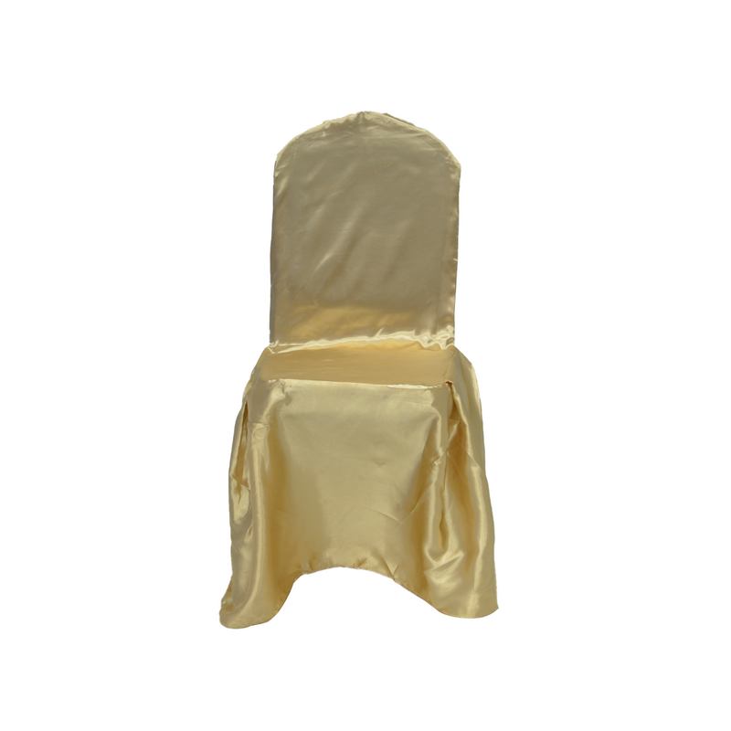 F-BX104-GD Type 4 chair cover in gold fabric