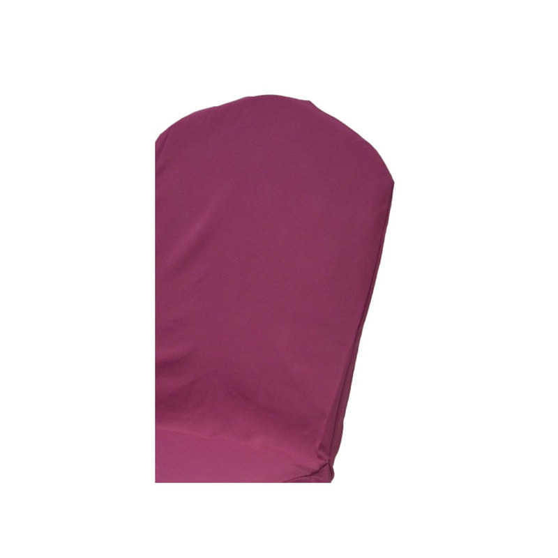 F-BX105-PI Type 5 chair cover in mid pink fabric