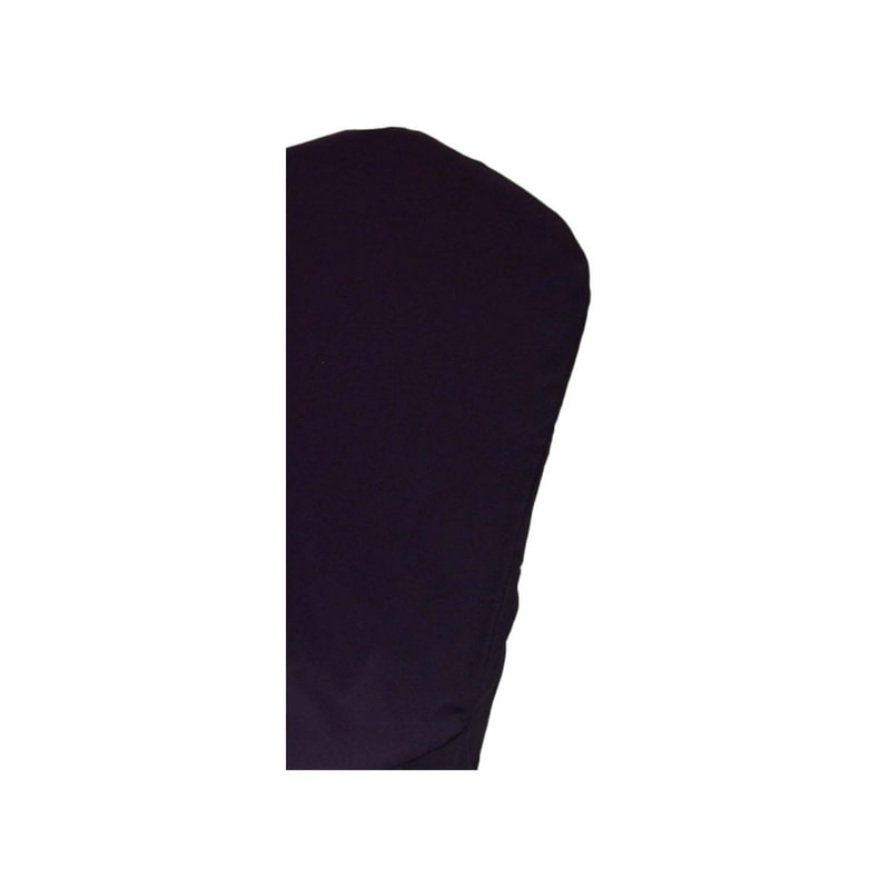 F-BX107-PR Type 7 chair cover in purple fabric