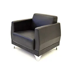 Vienna Club Chair - Black F-CC145-BL