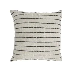 Fennco Cushion - Black + Cream  F-CE201-BC