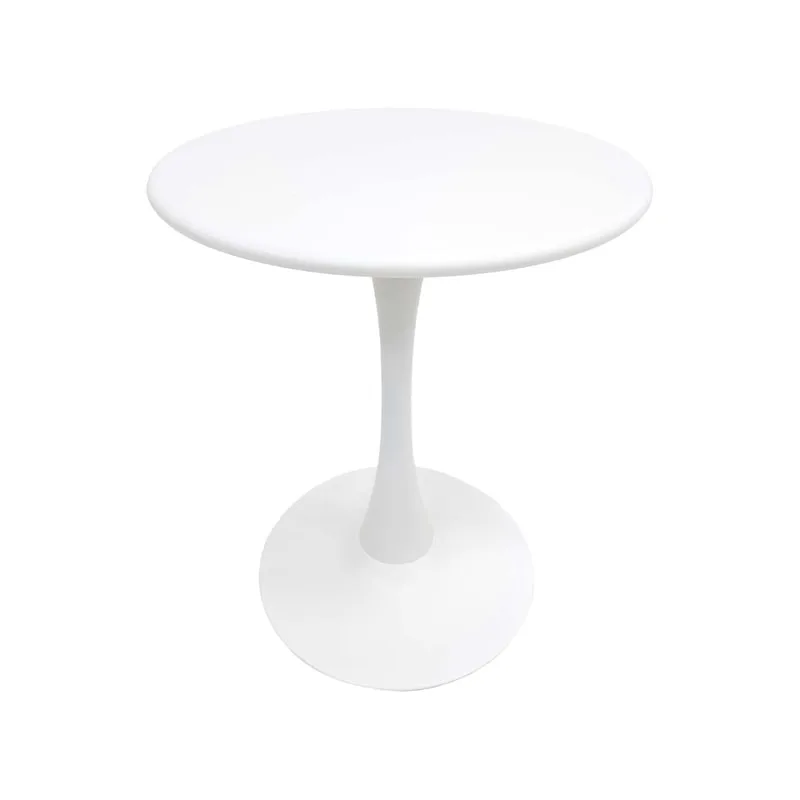 F-CF104-WH Decyn round metal table in white 