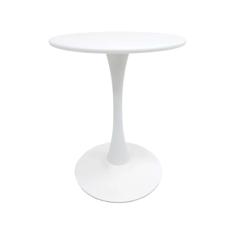 F-CF104-WH Decyn round metal table in white 