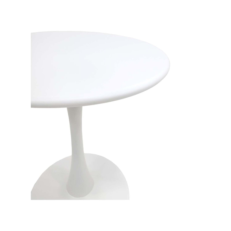 F-CF104-WH Decyn round metal table in white 