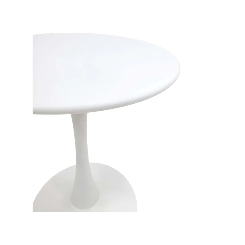 F-CF104-WH Decyn round metal table in white 