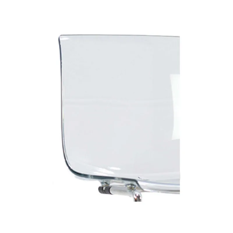 F-CH109-CL Tobias clear acrylic chair with metal frame