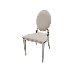 Silver Dior Barstool - Cream ​F-BS132-CR