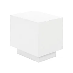 Monet Side Table - White  F-CS132-WH