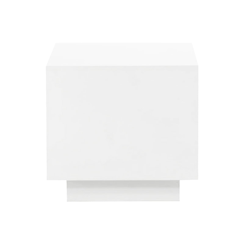 F-CS132-WH Monet square side table in white