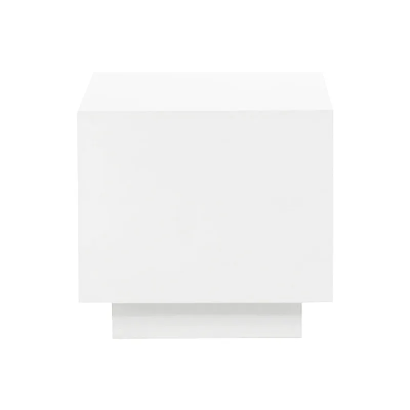 F-CS132-WH Monet square side table in white
