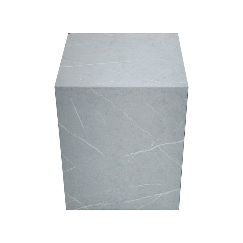 F-CS158-CC Copenhagen side table in concrete effect finish
