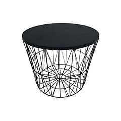Danish Side Table - Black ​F-CS167-BL