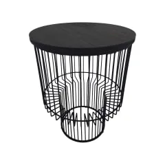 Ruby Side Table - Black F-CS178-BL