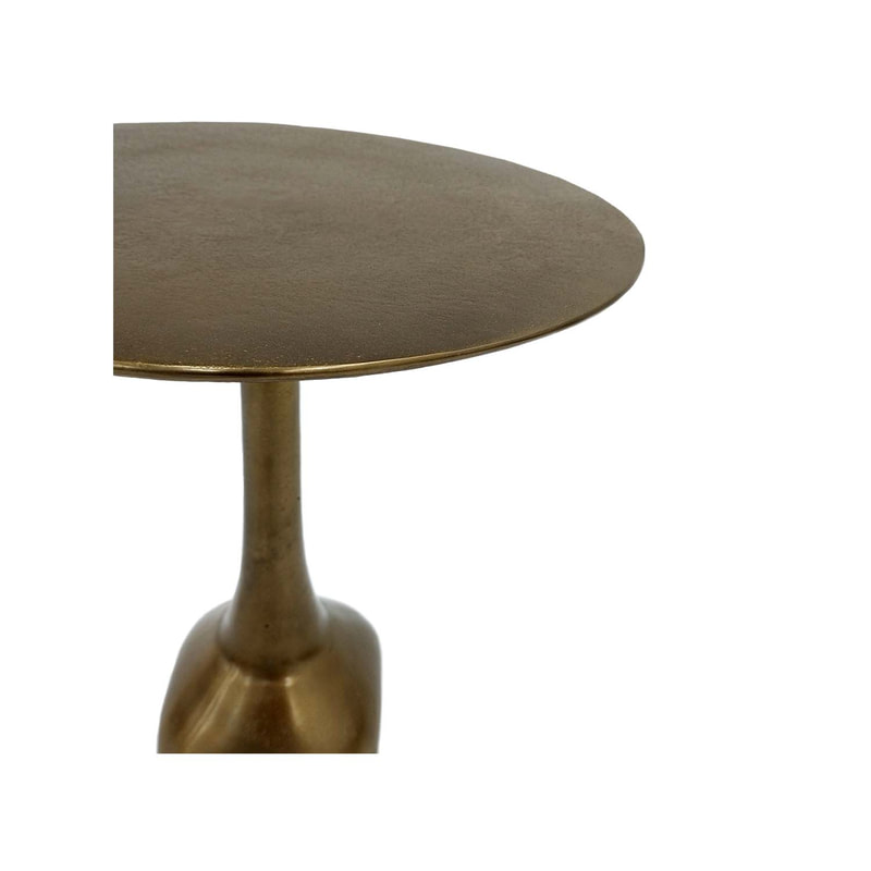 F-CS179-BA Lucci side table in brass finish - Type 1