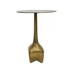 Lucci Side Table - Brass Type 1 F-CS179-BA