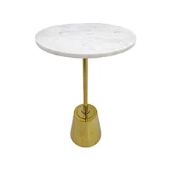 Vella Side Table - Gold  F-CS181-CG