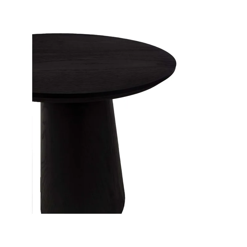 F-CT184-BL Kento side table in black wood