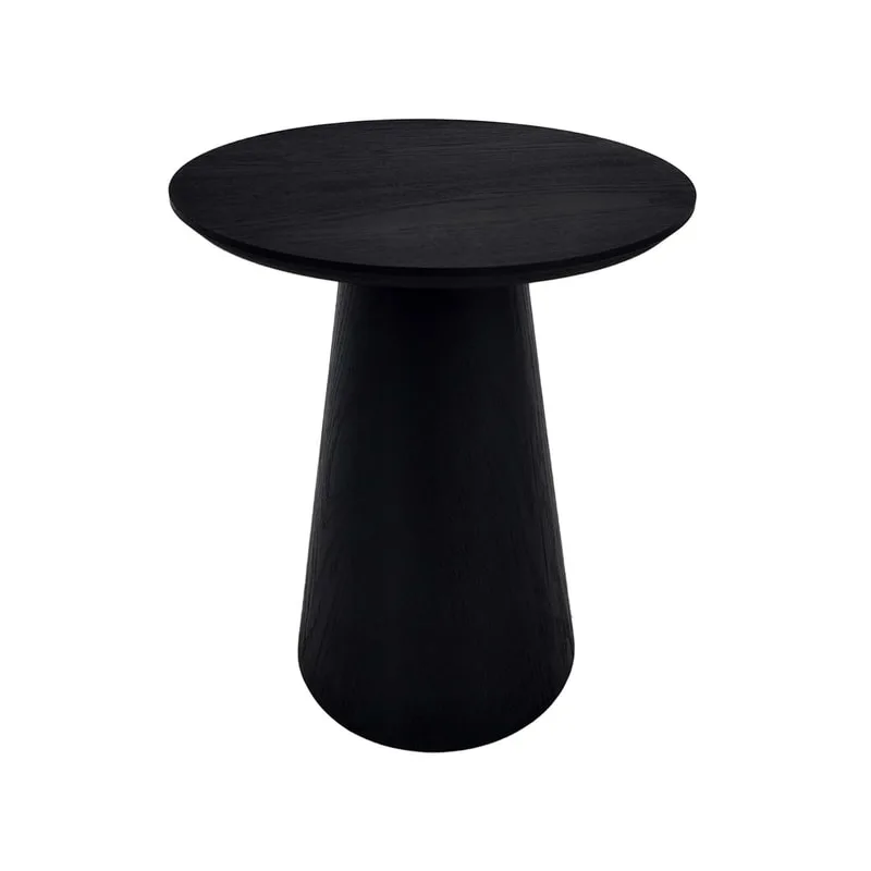 F-CT184-BL Kento side table in black wood